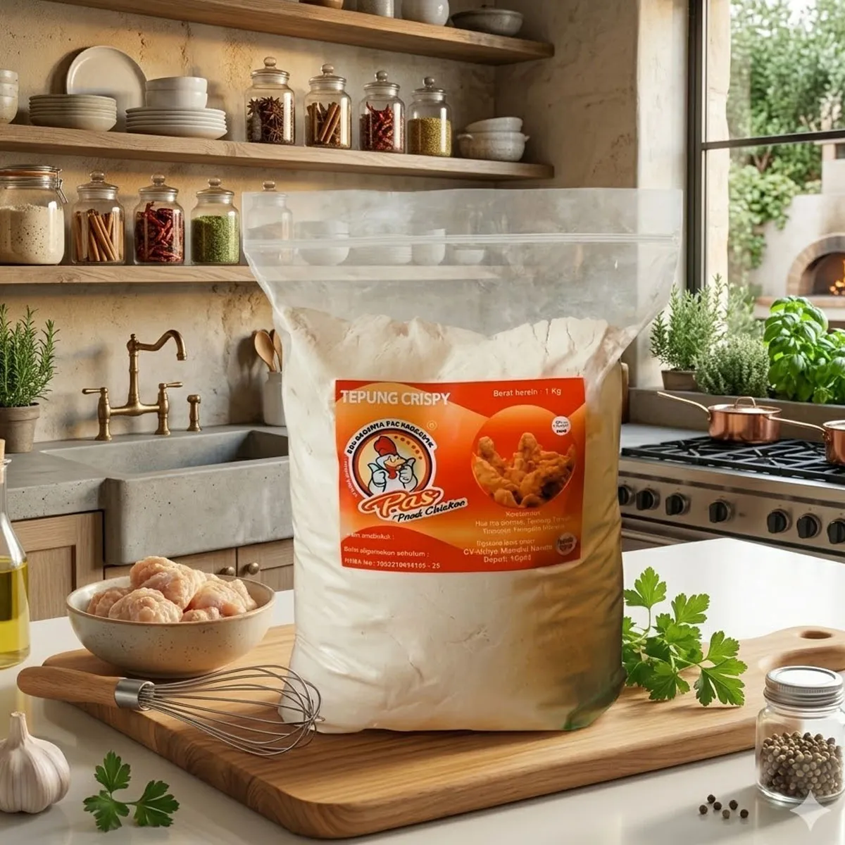 HOME Crispy Pas Flour 1 Kg Bulk