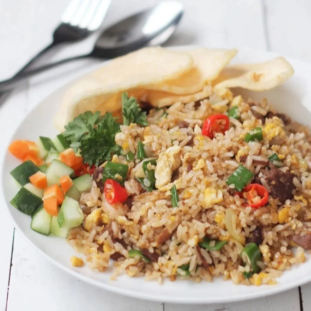 nasi goreng rendang 1
